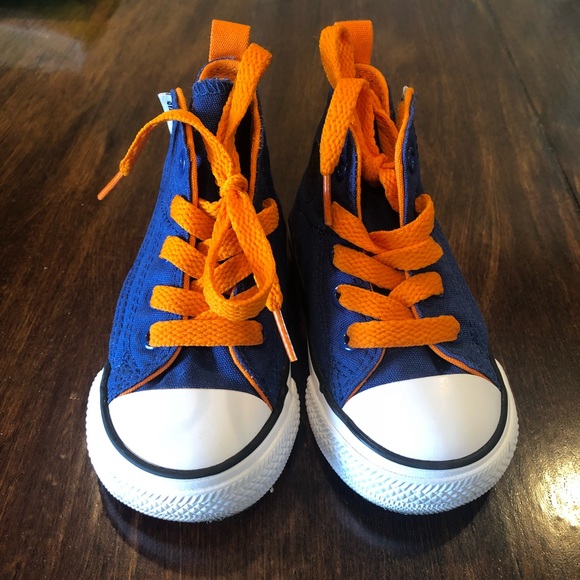 orange converse laces